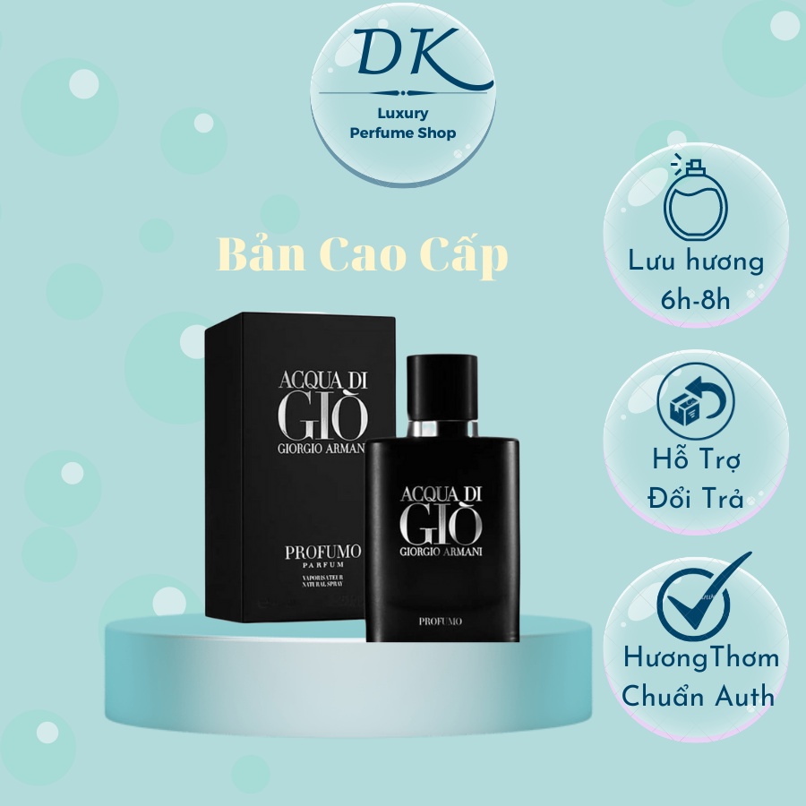 Nước hoa nam Giò Đen dầu thơm nam tính 100ml mạnh mẽ cuốn hút lưu hương lâu - Daikon Store