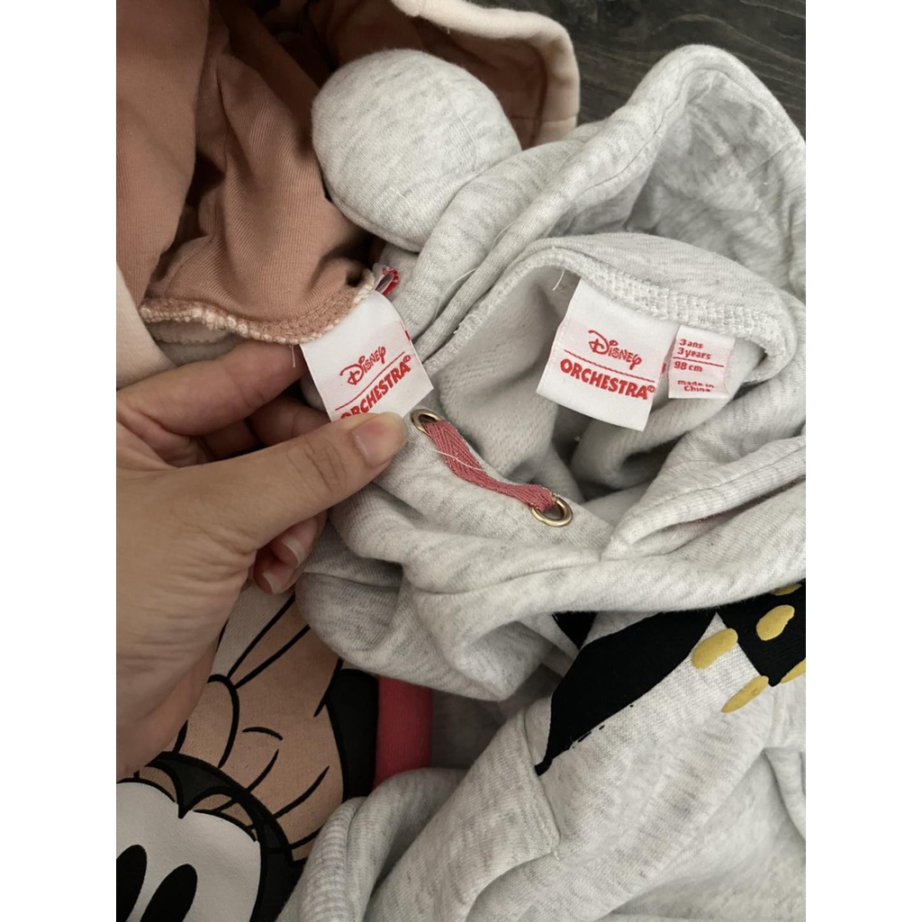 A929-Áo nỉ hoodie Mjckey cho bé