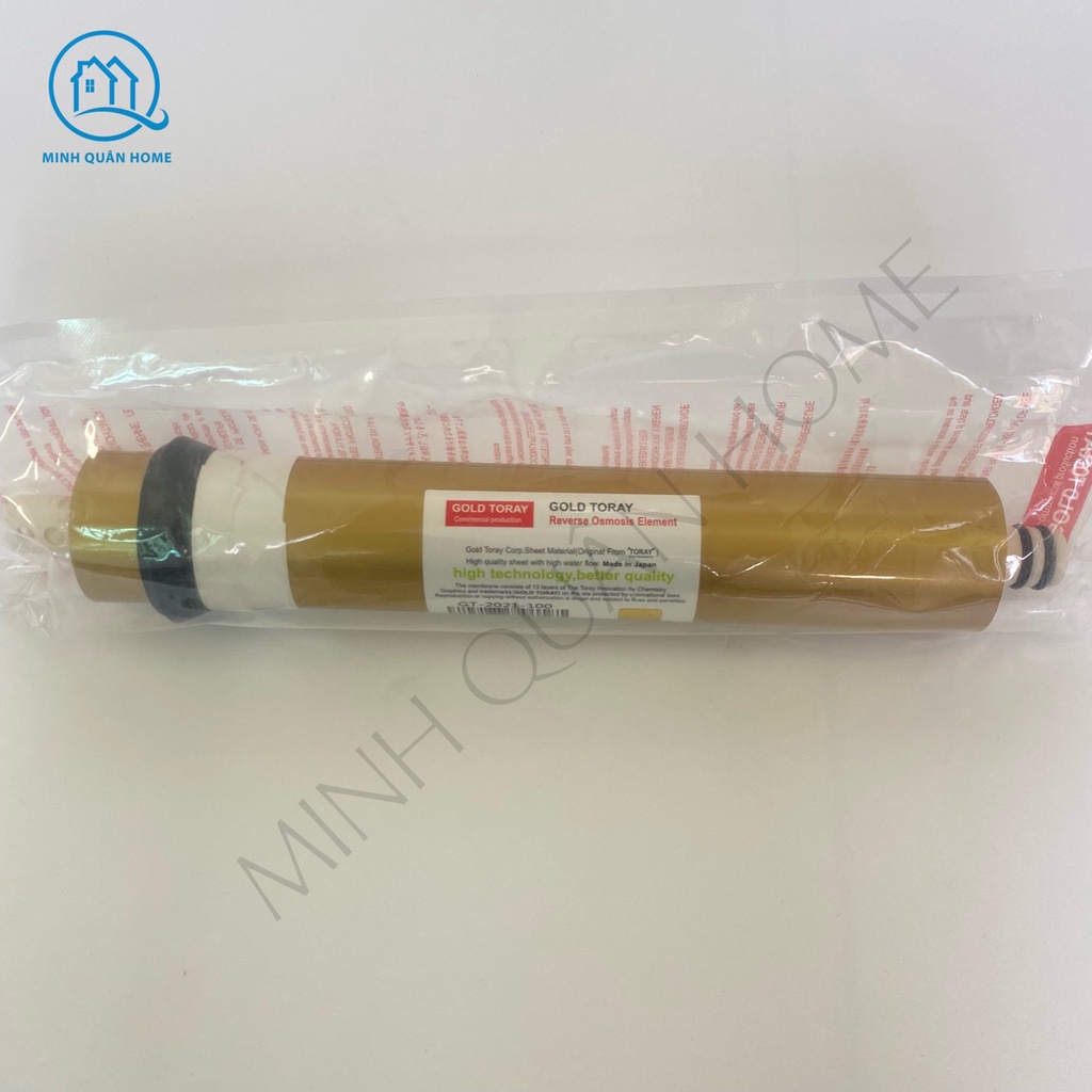 Lõi Lọc Nước Số 4 Trong Máy Lọc Nước RO |MINHQUANHOME| Màng RO Toray Gold 100G - Japan