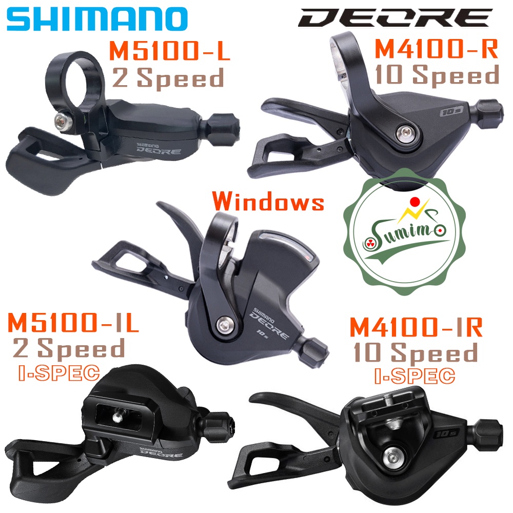 Tay bấm xã SHIMANO Deore M4100 Series - Chính hãng
