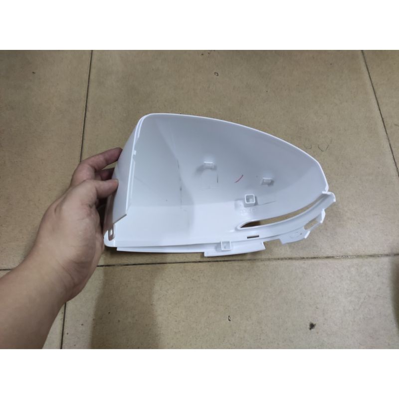 Ốp lưng gương , gáo gương chiếu hậu xe Honda City , Honda Brio 2016 -2020 bản mộc chưa sơn - Có lắp đặt tại cửa hàng