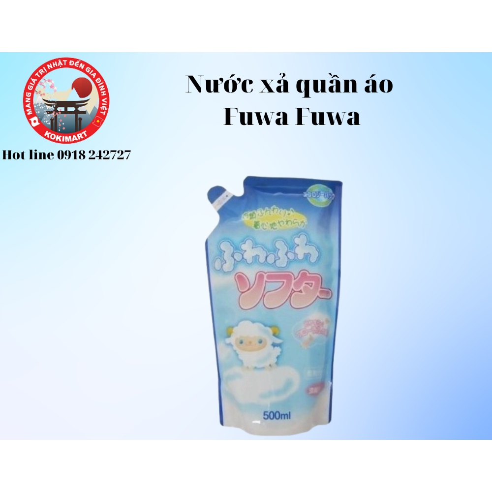 Nước xả quần áo Fuwa Fuwa - Hàng Nội Địa Nhật