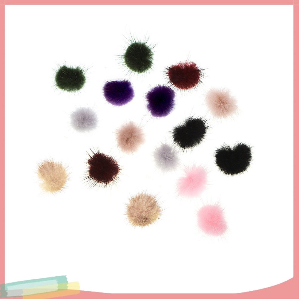 Đôi khuyên tai bóng lông thời trang cho nữ