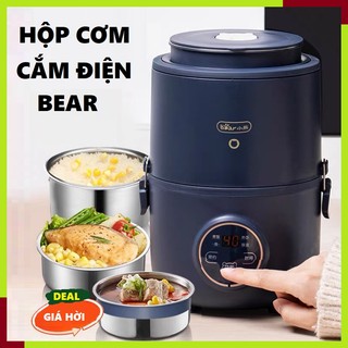 Hộp cơm cắm điện đa năng bear - có chức năng hẹn giờ