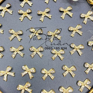 [charm nails] charm nơ đính đá cao cấp