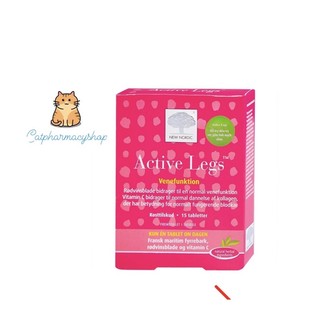 Viên uống ngăn ngừa giãn tĩnh mạch Active Legs 15v