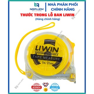 Thước kéo trong 1 mặt lỗ ban liwin