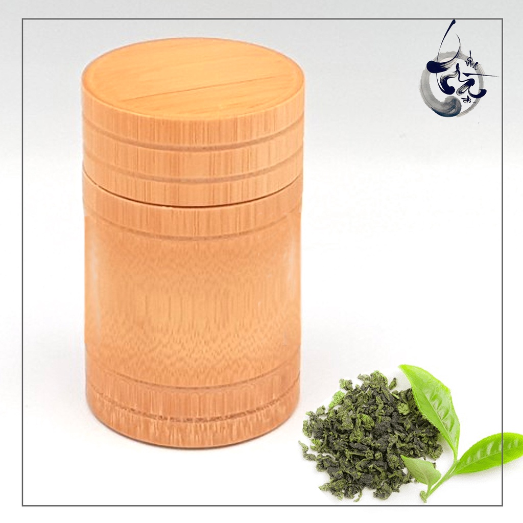 Hộp Đựng Trà (Cafe) Bằng Gỗ Tre Tự Nhiên Thân Trơn (AN02), Hộp Trà Gỗ Thân Thiện Môi Trường