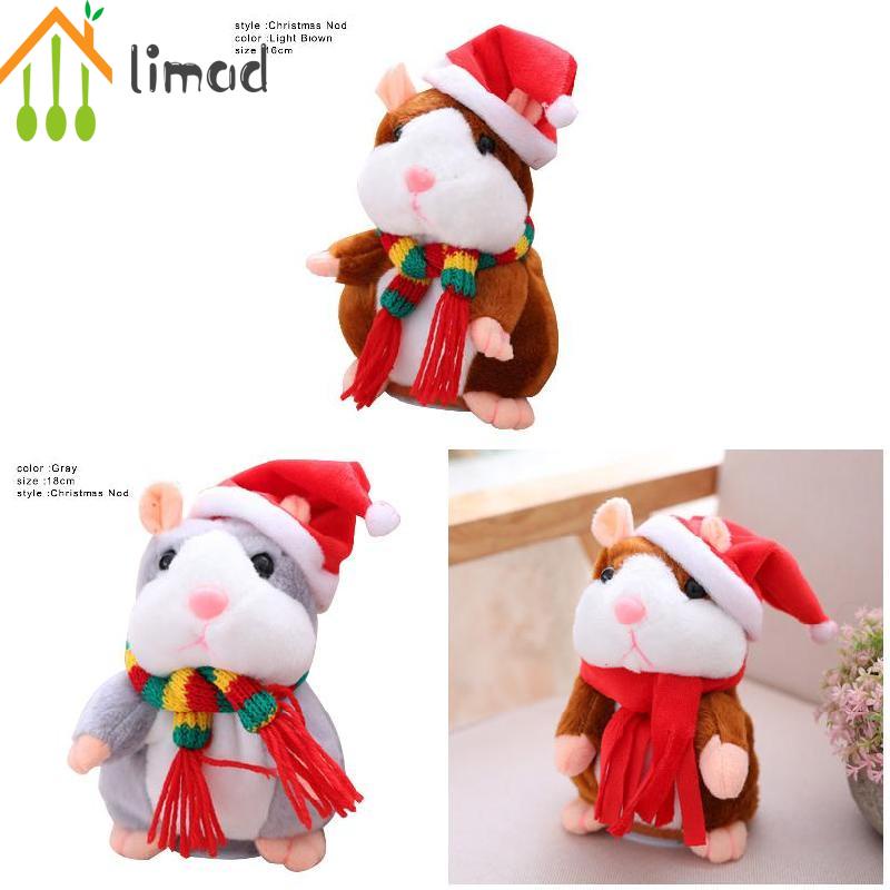 Chuột Hamster Nhồi Bông Biết Nói Dễ Thương Cho Bé