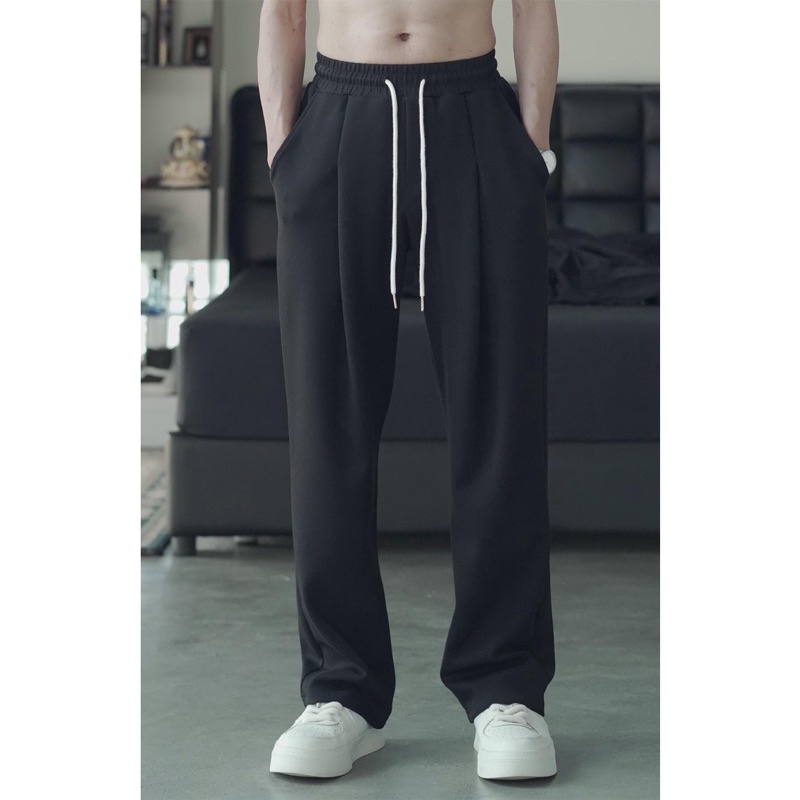 🔥Quần Nỉ Bông Nam Nữ Unisex Dáng Suông Siêu Ấm Đại Hàn, Quần Mặc Nhà Nam Nỉ Bệt Big Size