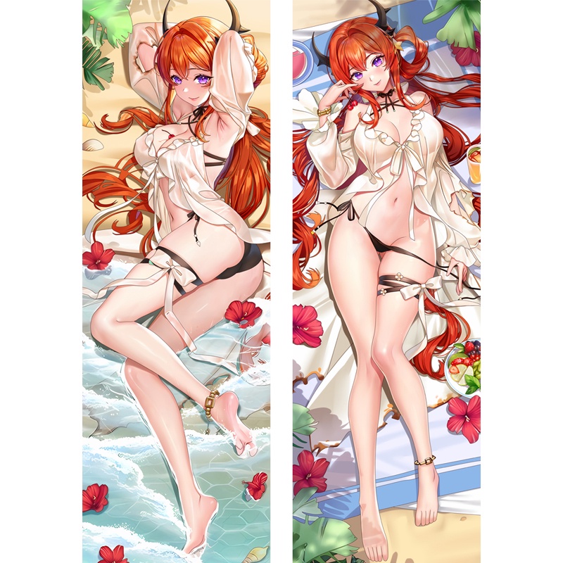 Vỏ gối cơ thể Arknights Surtr Anime Dakimakura - Gối Anime