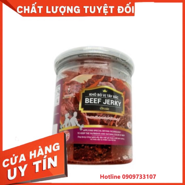 HCM-SALE Đồ Ăn Vặt, Thịt Trâu Khô, Beef Jerky, Khô Bò Nhiều Vị Quang Hiển New