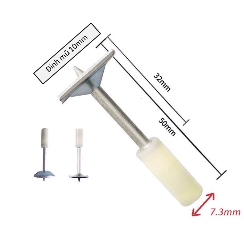 Đinh hạt nổ dùng cho máy bắn ty  dùng cho tất cả các loại súng 7.3mm và 8.5mm
