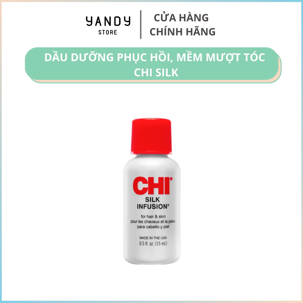 Tinh Chất Dưỡng, Phục Hồi Tóc Chi Silk Infusion