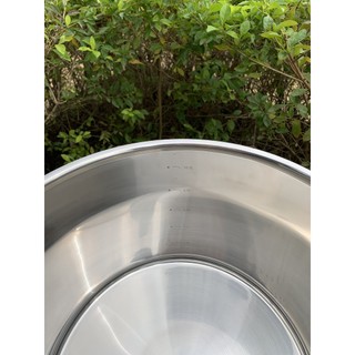 Nồi luộc gà inox 304 Kalpen Lermat, nồi luộc gà bếp từ, nồi to luộc gà nguyện con 28 - 30 cm