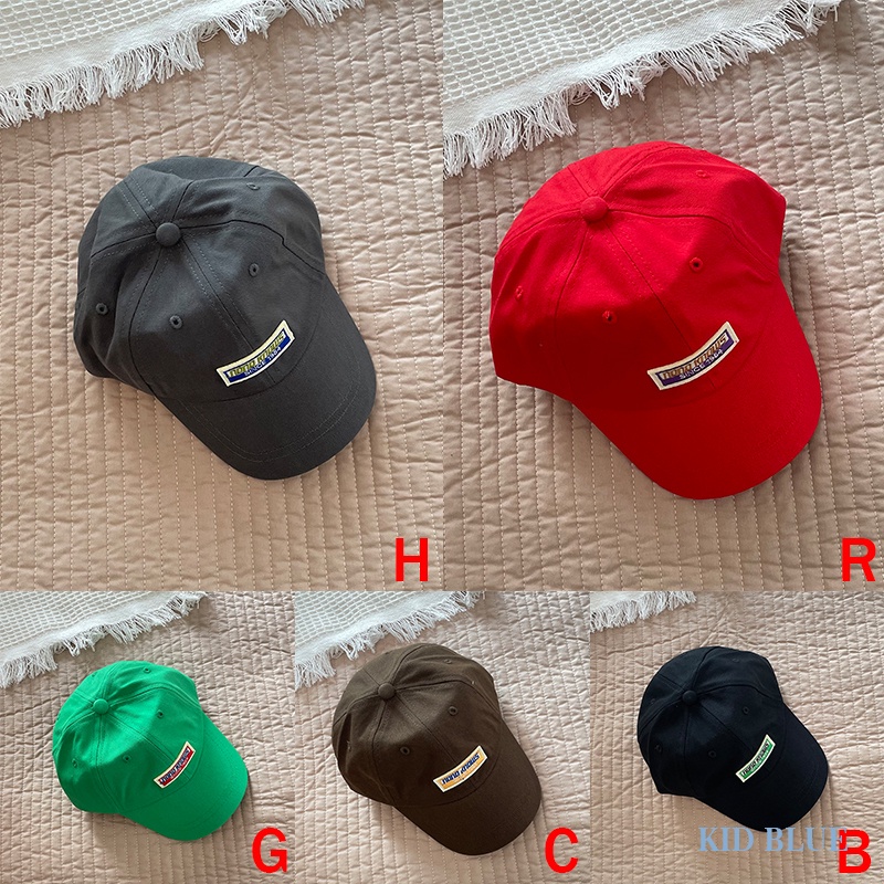 Han Fan Chaotong Mũ Lưỡi Trai Thêu Nhãn Dài Nhỏ Thời Trang Xuân Hè Cho Trẻ Em