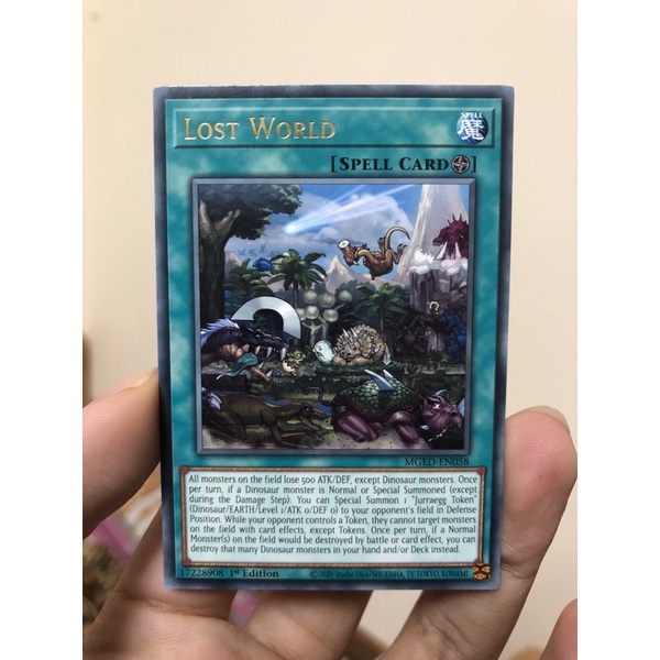 Thẻ bài yugioh Lost World