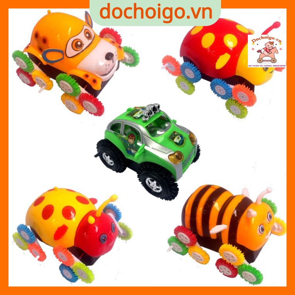 [XẢ KHO] Đồ chơi cho bé con vật chạy pin nhào lộn đồ chơi giải trí thú vị dochoigo.vn
