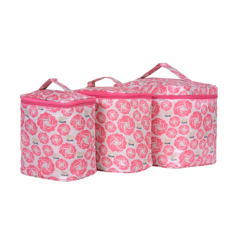 Túi Đựng Mỹ Phẩm Cỡ Lớn Chống Thấm Nước Họa Tiết Hoạt Hình Thời Trang