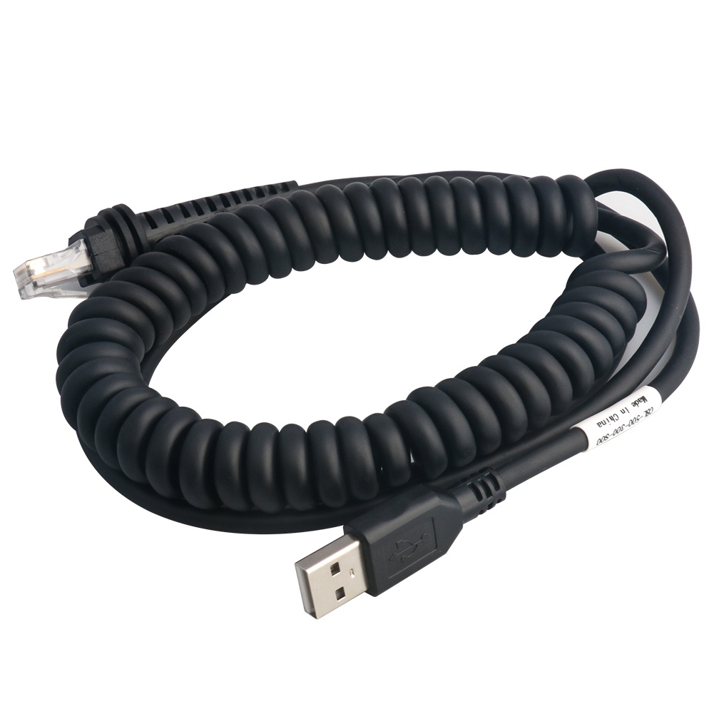Dây Cáp USB 3M Cho Máy Quét Mã Vạch / Mã Vạch RJ45 1900Ggd 1900iSR 1902GSR 1300G 1250G MS7580 1450G MS7980G 1400G 1200G 1910 191191111920G Ms7911119191111