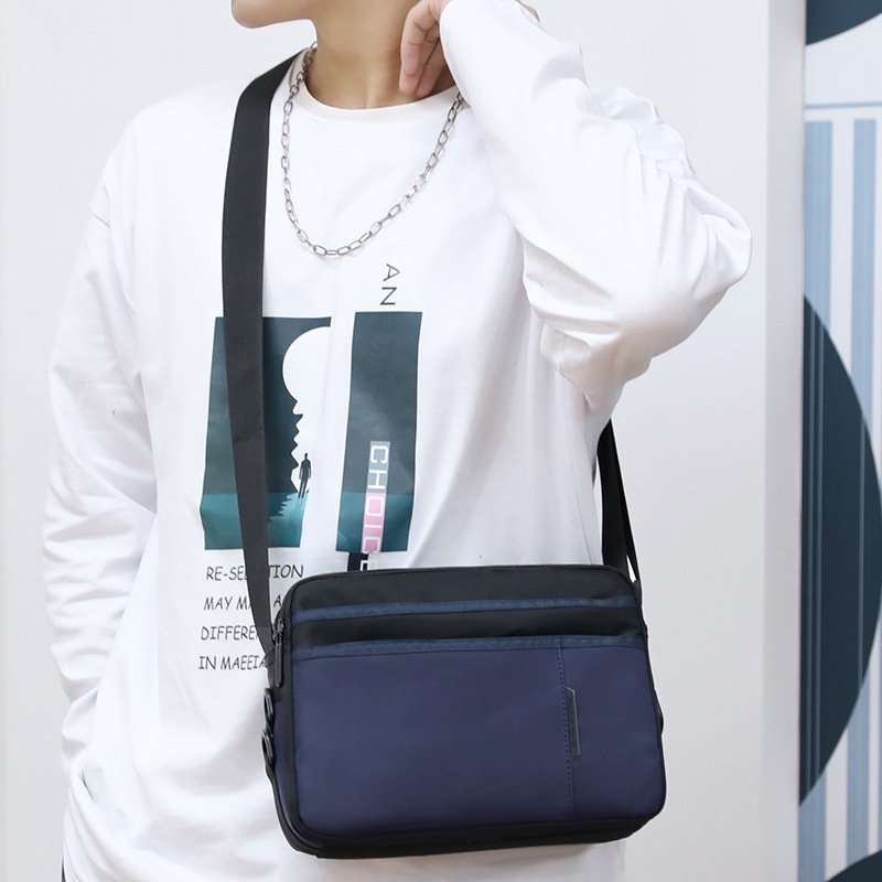 Túi đeo chéo nam nữ  phong cách trẻ trung đơn giản đựng đồ dùng cá nhân, túi đeo vai nhẹ TC003