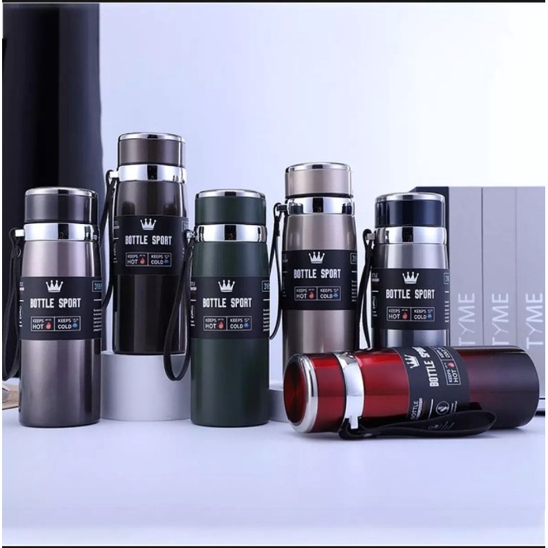 [SIÊU GIỮ NHIỆT ] Bình giữ nhiệt Bottle Sport 1000ML, bình giữ nhiệt có nắp lọc trà Inox 304 sang tr
