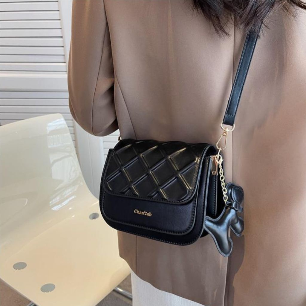 Túi Xách Nữi Đeo Chéo 2 Ngăn Đi Chơi, Đi Tiệc Chất Da PU Cao Cấp  HARA Túi Xách