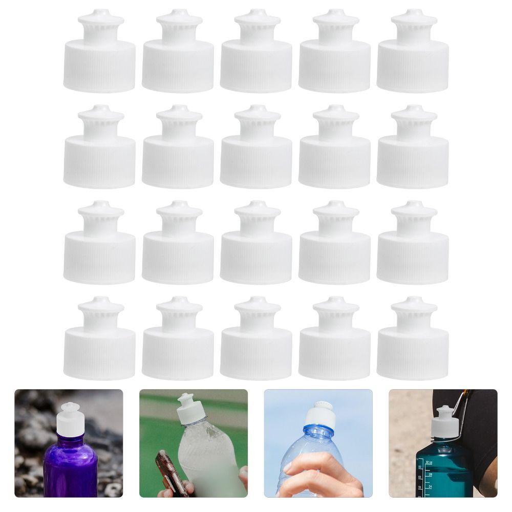 Set 1 20 Nắp Chai Soda Thay Thế Bằng Chất Liệu PE Bền Tiện Lợi