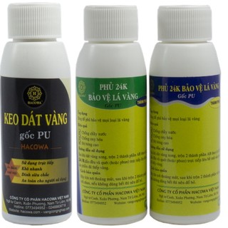 Combo keo phủ gốc pu size nhỏ mỗi lọ 100ml