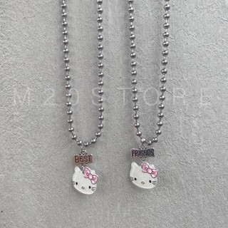 Dây Chuyền Bi Dành Cho Couple,Ball Chain Hello Kitty Phù Hợp Mang Đôi Couple