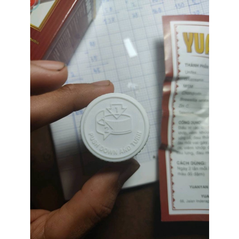 COMBO 5 Hộp YUAN BONE Chính Hãng ✅ Viên uống hỗ trợ đau nhức mỏi cơ xương khớp thoái hóa thoát vị tê bì chân tay