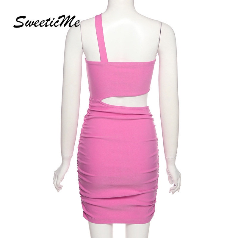 Đầm Không Tay Dáng Ôm Màu Trơn Thời Trang   Quyến Rũ Cho Nữ