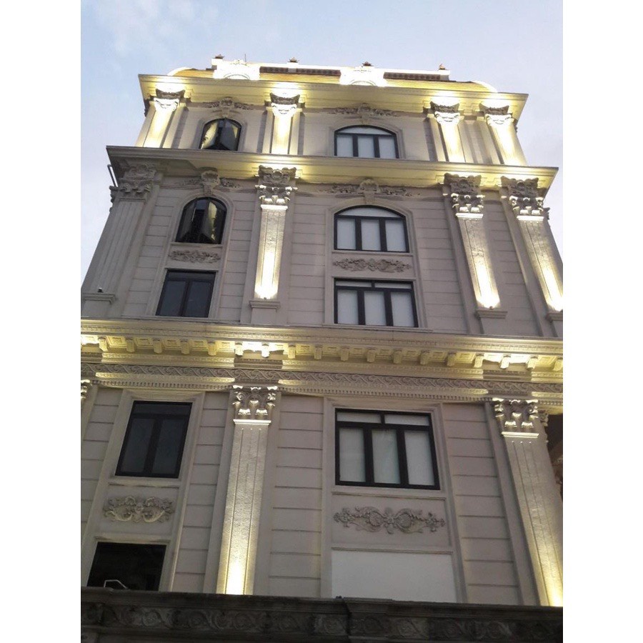 Đèn rọi chuột rọi sân vườn, tòa nhà 10w ánh sáng vàng nhạt 3000K, trung tính