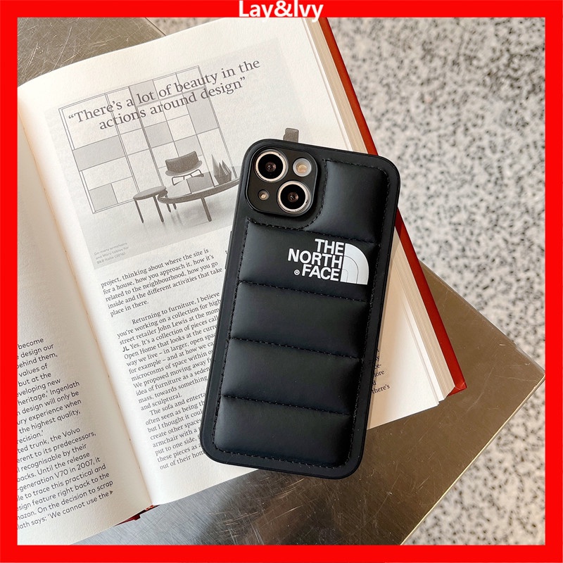 Ốp Điện Thoại Silicone IMD In Hình North Face Hoạt Hình Cho IPhone 14 14Pro 14Max 13ProMax 12 12ProMax 11 11Promax