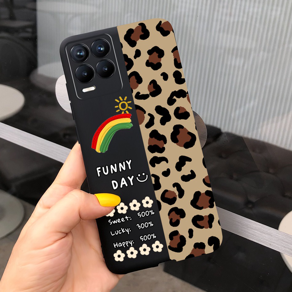 Ốp Điện Thoại TPU Dẻo Họa Tiết Hoạt Hình Dễ Thương Cho Realme 8 Pro 8Pro 4G Realme8 5G RMX3241 RMX3085 RMX3081