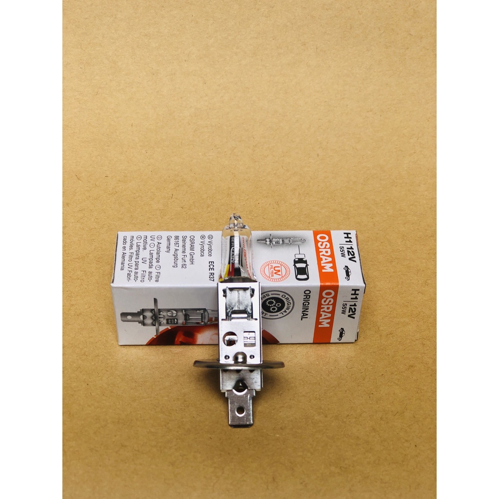 Bóng Đèn Pha Halogen Osram Đức 12V 55W dùng cho Ô tô, Xe máy ĐỦ CHÂN H1,H3,H4,H7,H8,H8B,H11,H15,H16,HB3, HB4, 880,881,