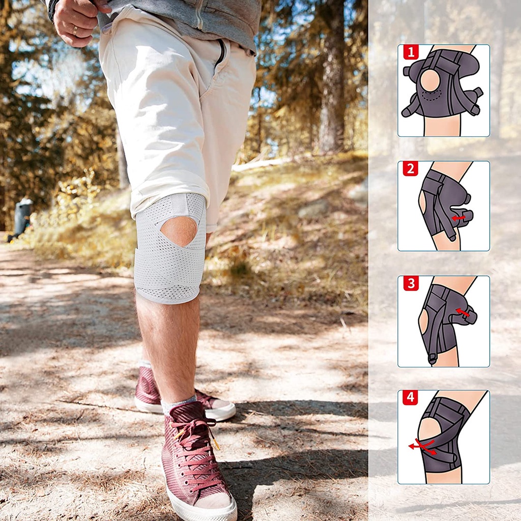 1 Đai Quấn Đầu Gối Hỗ Trợ Giảm Đau Khớp