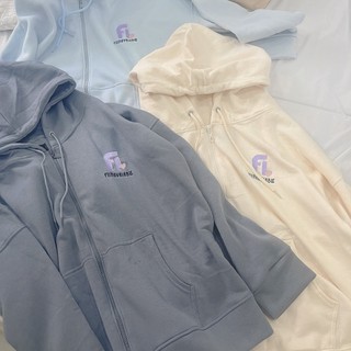Áo khoác nỉ bông thêu chữ fiin available nhiều màu ulzzang basic - made by fiin