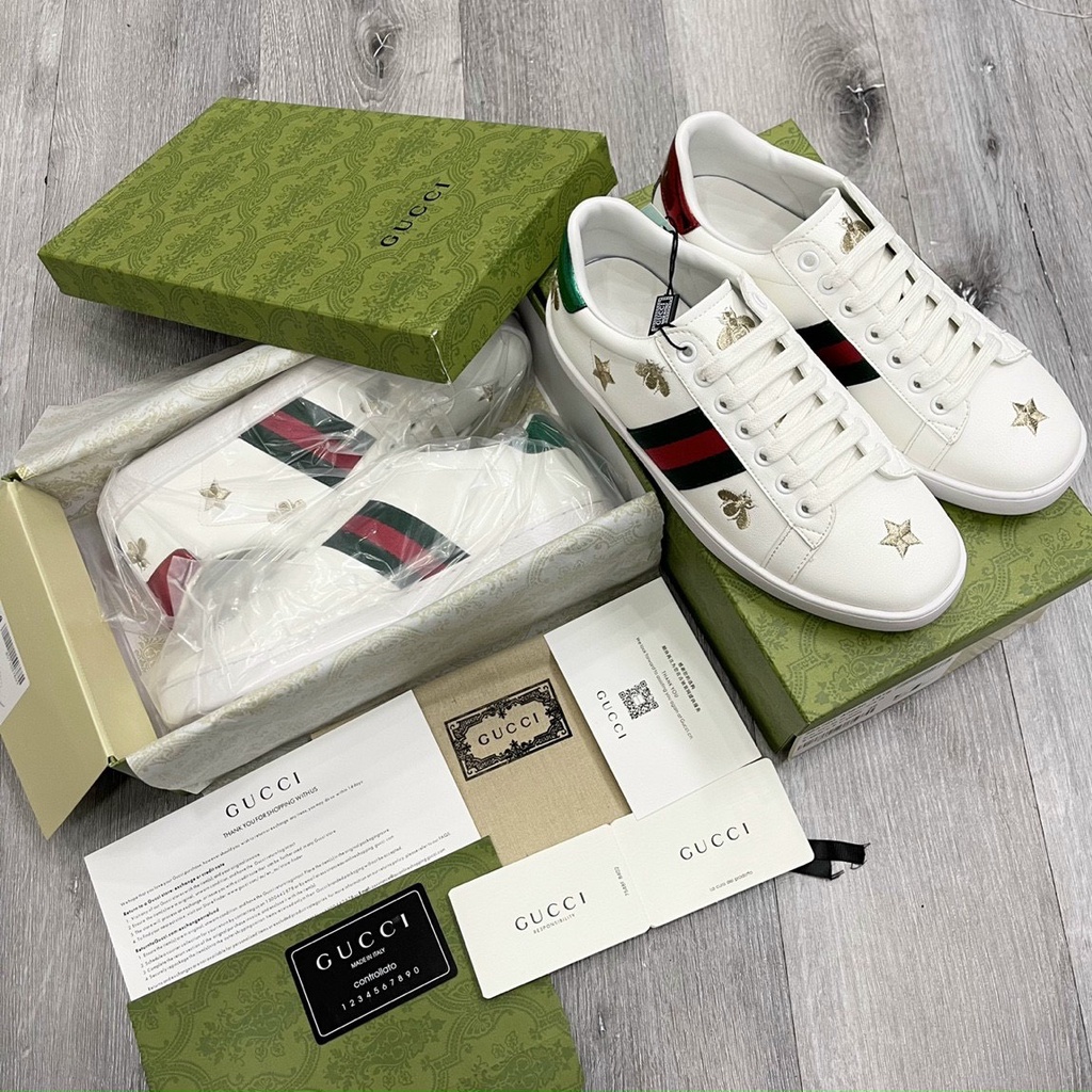 Giày Gucci Ace ong sao bản Cao Cấp Nhất