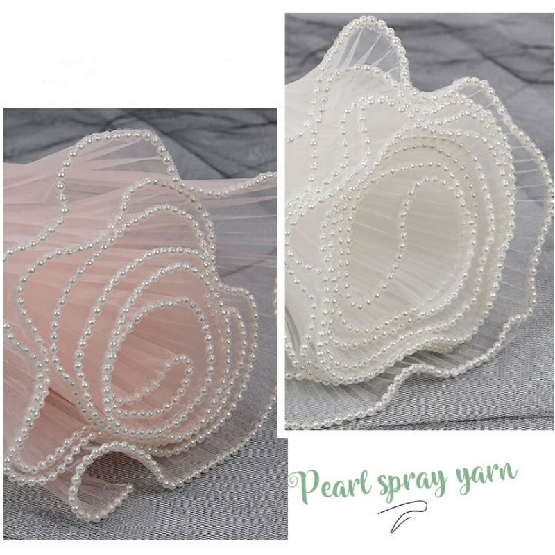 Voan Sóng Gói Hoa, Lưới Viền Ngọc