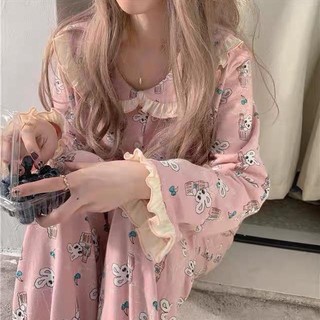 Bộ Mặc Nhà Thu Đông Dễ Thương Bigsize DN213
