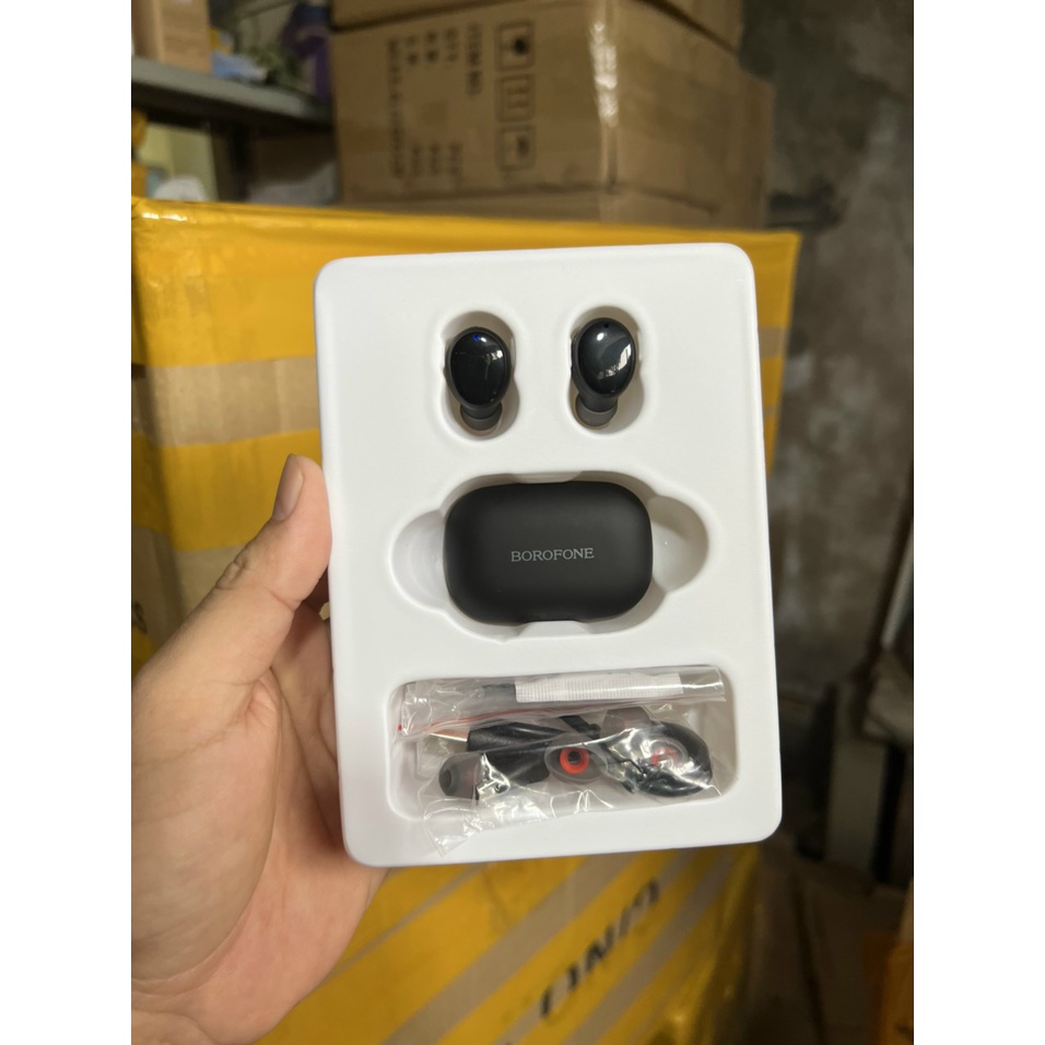 Tai Nghe Bluetooth 5.0 TWS Borofone BE35 Âm Thanh Cực Hay, Chống Ồn Bảo Hành 6 Tháng