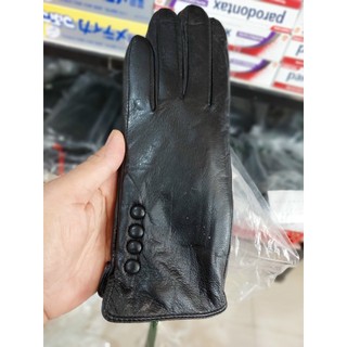 GĂNG TAY DA CỪU_ Nữ  3 cúc HÀNG NGA( bảo hành 5 năm)