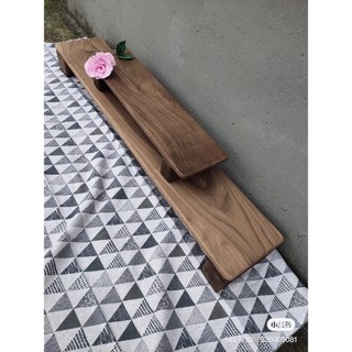 Kệ màn hình máy tính gỗ walnut
