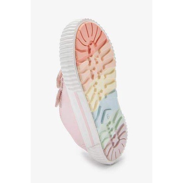 Giày da hồng quai họa tiết hoa, hàng VNXK