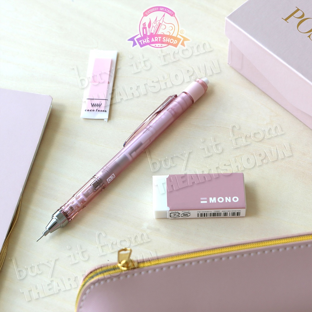 Bút chì cơ khí lắc đẩy ngòi TOMBOW Mono Graph màu DUSTY limited THEARTSHOP