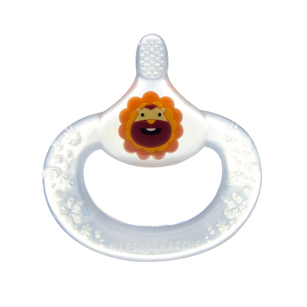 Bàn Chải Đánh Răng Kiêm Gặm Nướu Silicon Cho Bé Marcus &amp; Marcus, Từ 6 Tháng - Marcus