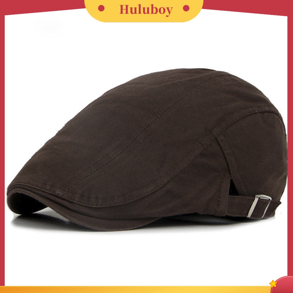 Mũ Beret Vải Cotton Màu Sắc Cổ Điển Thời Trang Cho Nam