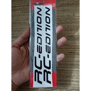 Tem dán phuộc RC màu đen new