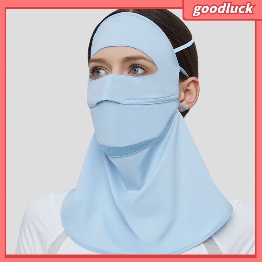 Khẩu Trang Che Phủ Cổ Chống Nắng Siêu Nhẹ Thoáng Khí Bảo Vệ Cổ Chơi Golf Cho Nữ